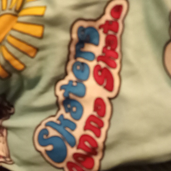 LET THE GOOD TIMES ROLL SKATER LADIES SLEEP JOGGER WITH POCKETS - Picture 2 of 5